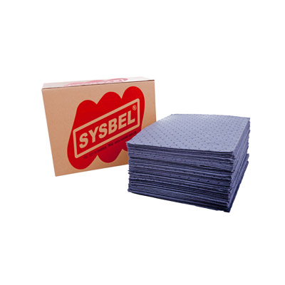 Giấy thấm dầu/h&oacute;a chất tr&agrave;n, v&atilde;i Sysbel
